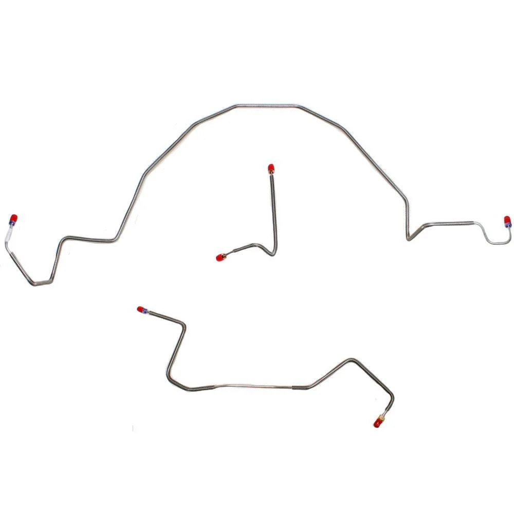 TKT9841- 98-01 Ranger, 2wd, RWABS Disc/Drum, Front Brake Line Kit