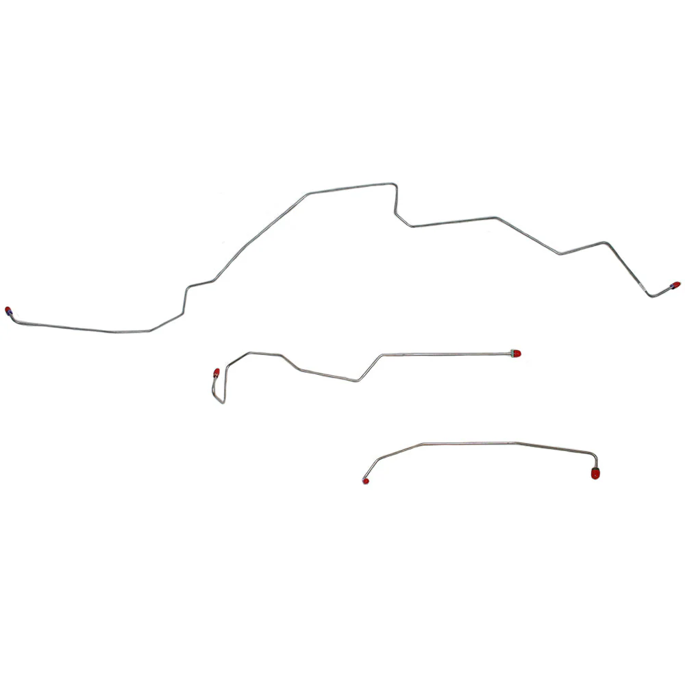 TKT9941- 99-01 Ford F-250 Super Duty, F-350 Super Duty/Excursion RWABS, Front Brake Line Kit - Image 2