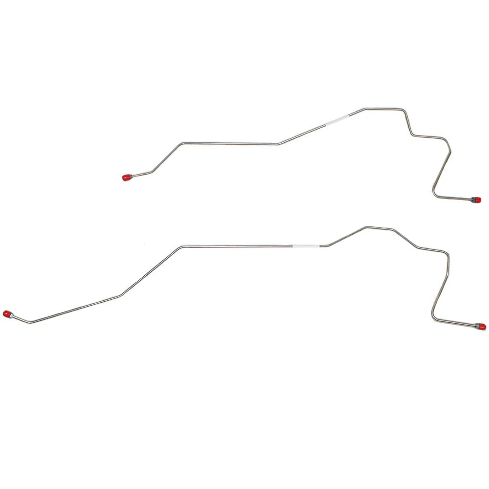 TRA0701- 07-08 Silverado/Sierra, Rear Drum Brakes, No Traction Control, non-Hybrid Vehicles, Rear Axle Housing Lines - Image 2
