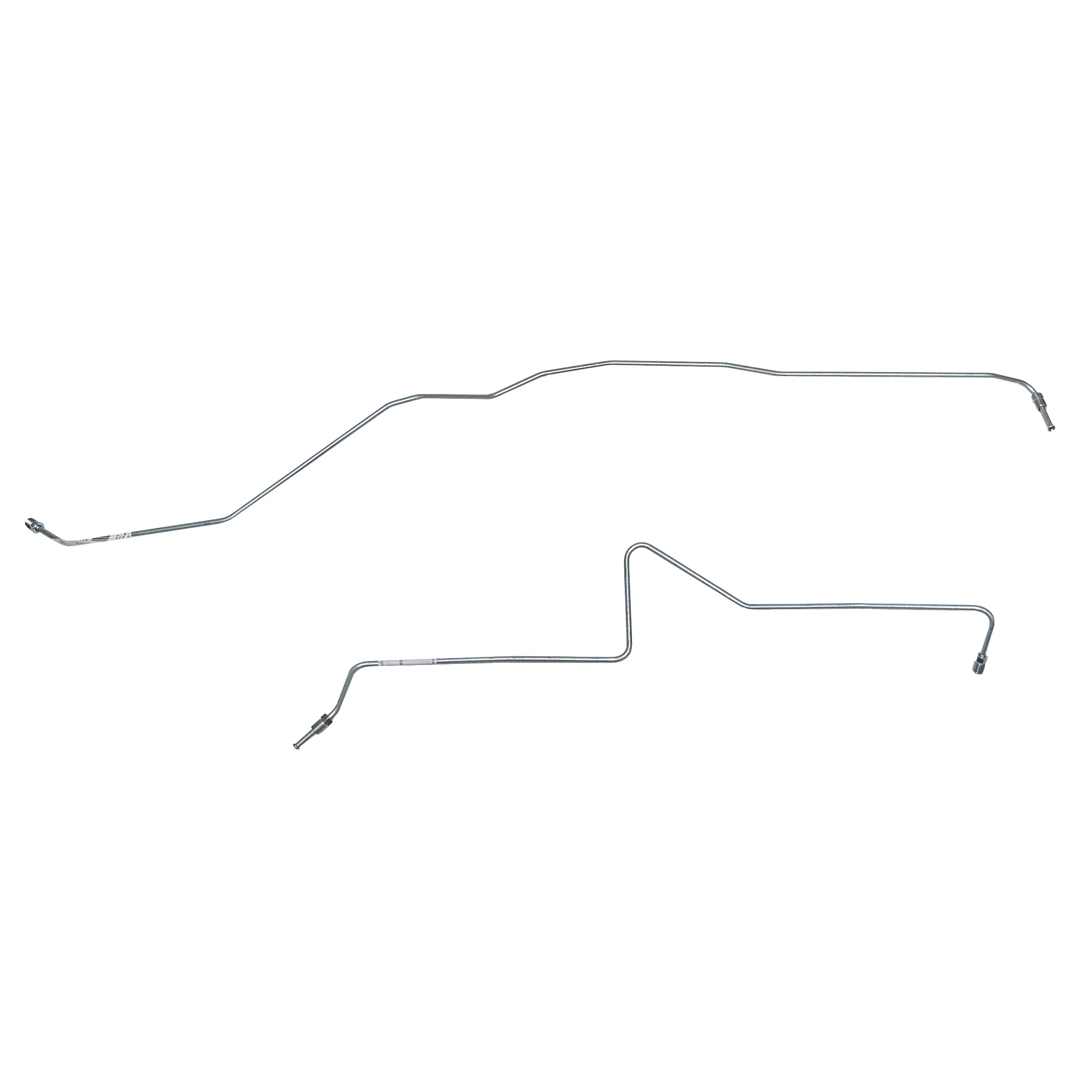 TRA0801- 08-10 GM 2500HD / 3500HD non Dually Rear Axle Brake Lines - Image 2