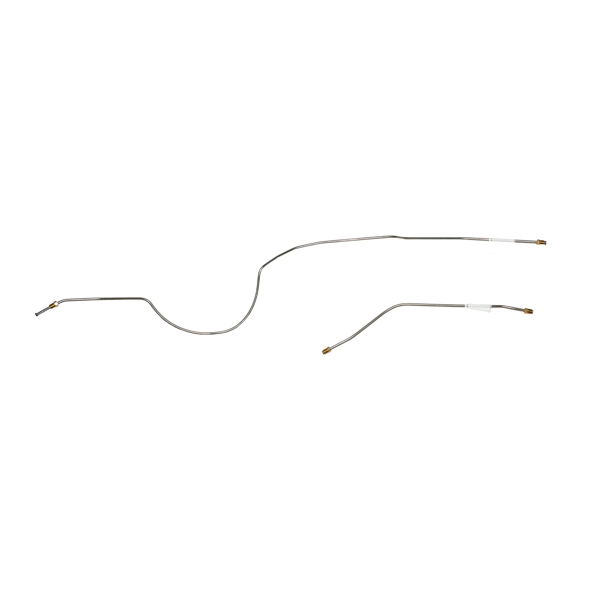 TRA5741- 57-60 Ford F1 Pickup; 2pc Rear Axle Brake Lines