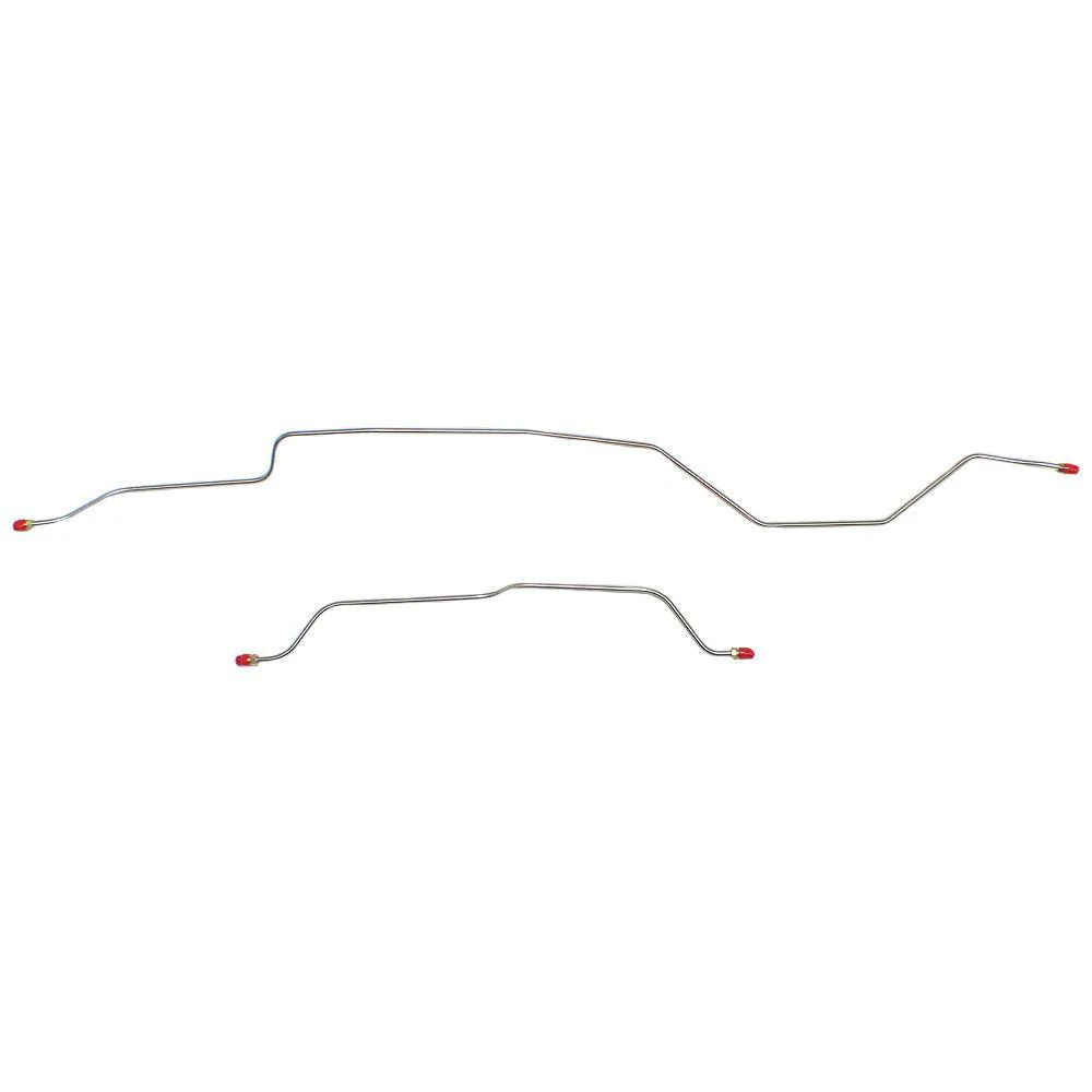 TRA6401- 63-66 Chevy C10/GMC C1500 1/2 Ton Truck; Rear Axle Brake Lines