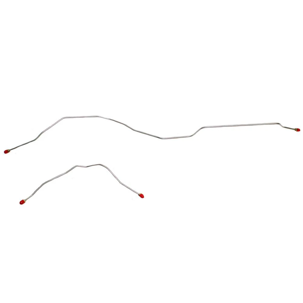 TRA6743- 67-72 Ford F-250; 2pc Rear Axle Brake Lines - Image 2