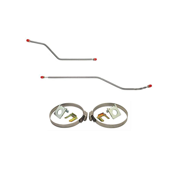 TRK7105- 71-72 Chevy C10 w/ Rear Coil Springs, Rear Disc Conversion Brake Line Kit - Image 2