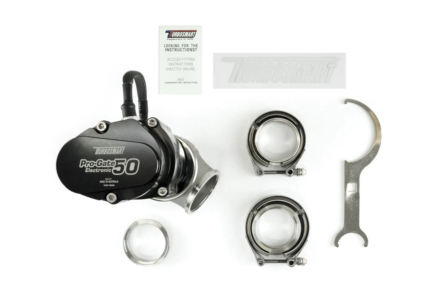 Turbosmart GenV Electronic ProGate50 Electronic External Wastegate - Image 2