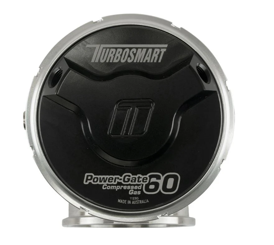 Turbosmart GenV PowerGate60CG ‘Compressed Gas’ 5psi External Wastegate (Black) - Image 3