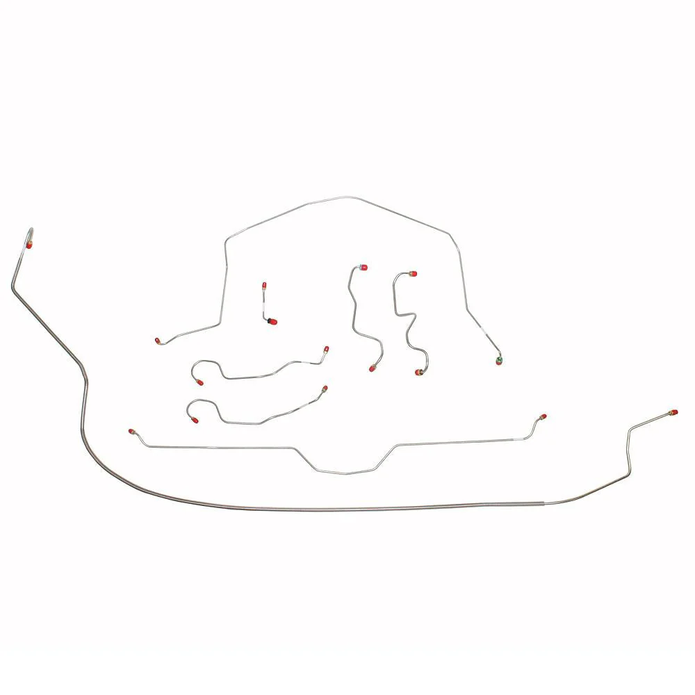 VCK6902- 69 Chevy Corvette w/ Power Brakes, Complete Brake Line Kit - Image 2