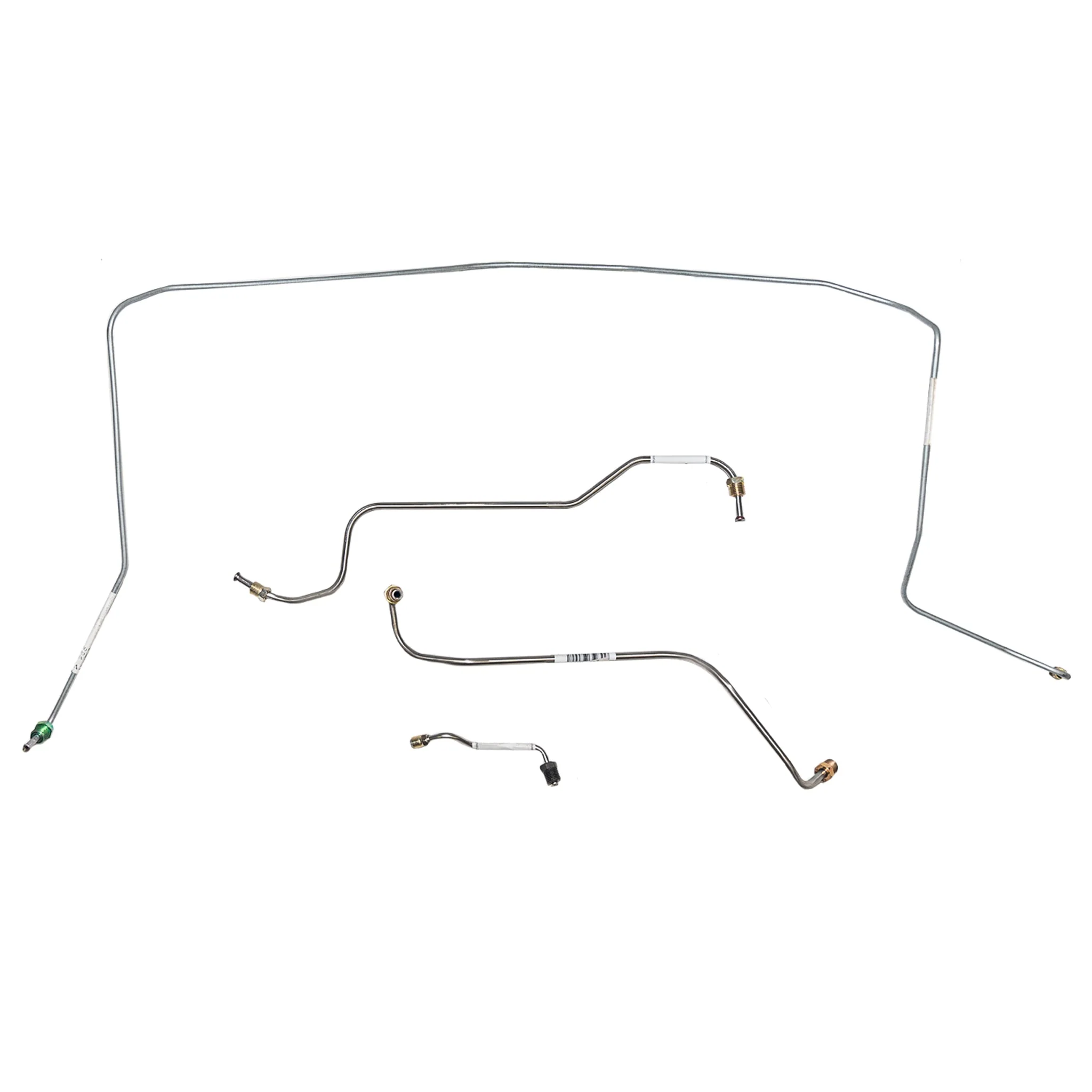 VKT6901- 69 Chevy Corvette, Standard Brakes, Front 4pc Brake Line Set - Image 2