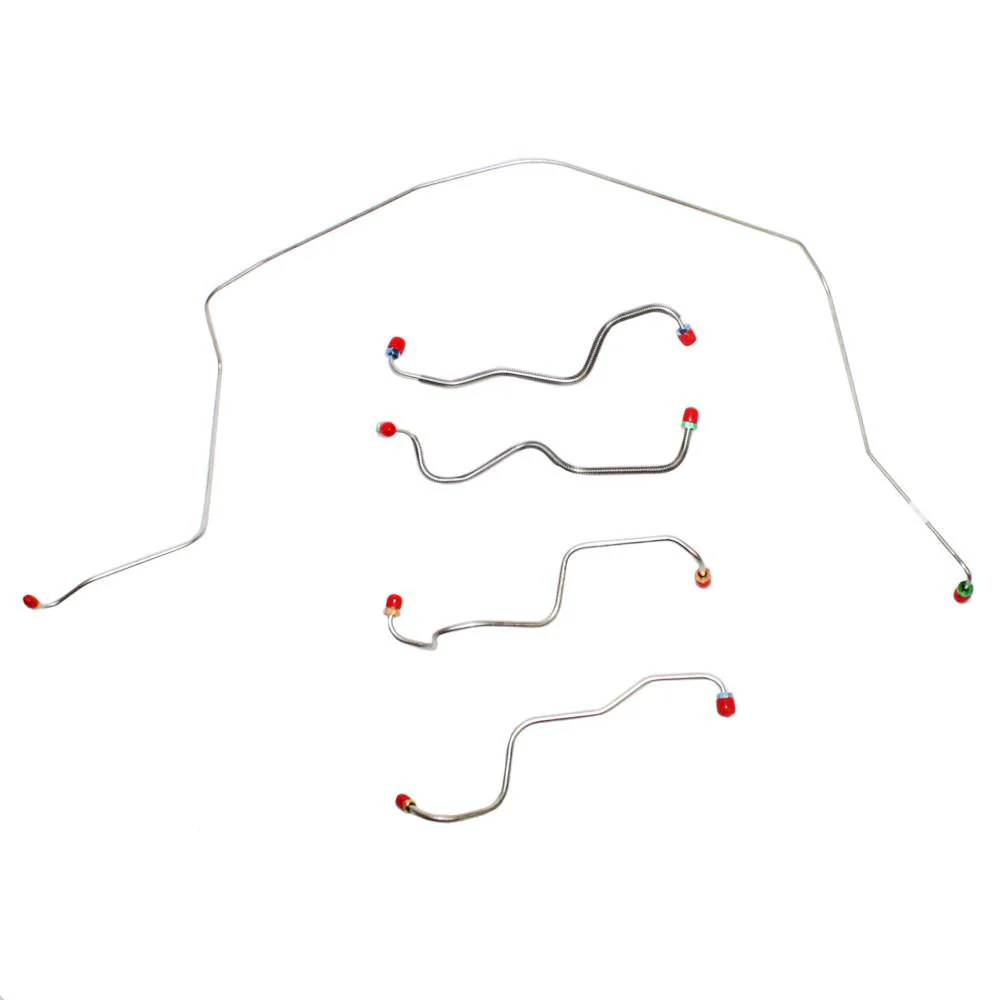 VKT6902- 69 Chevy Corvette, Power Brakes, Front 4pc Brake Line Set - Image 2