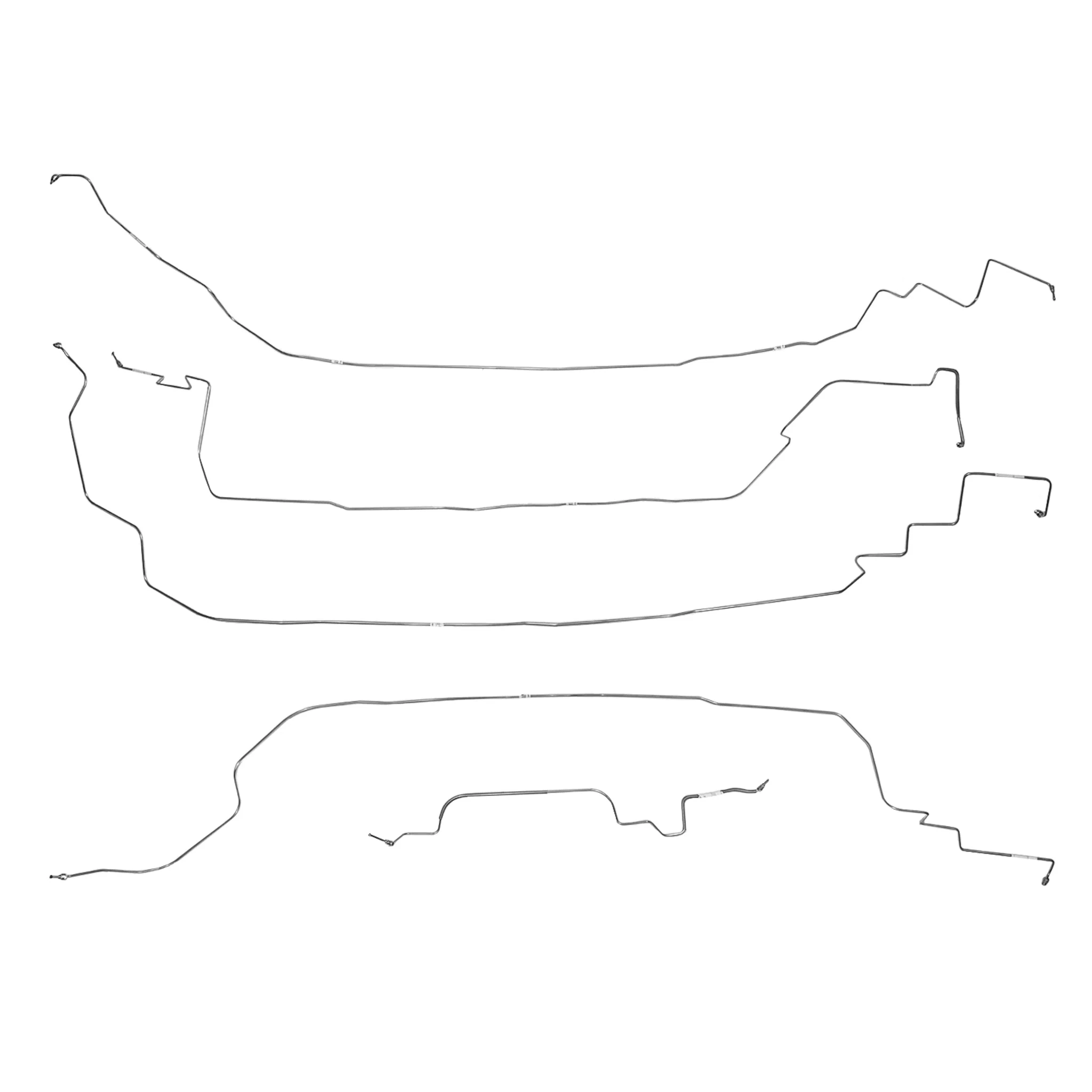 VKT8601- 86-91 Corvette C4; Front Brake Line Kit