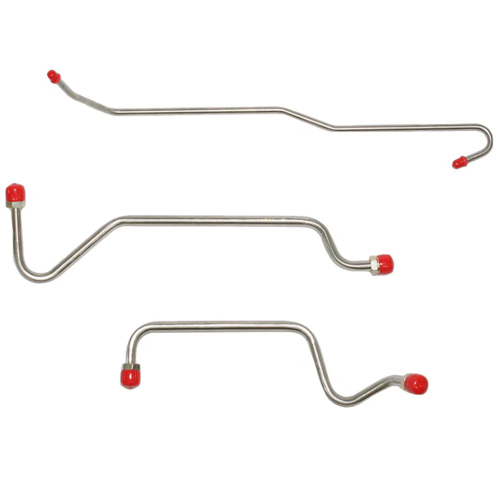 VPC6826- 68-69 Chevy Corvette, 327/350CID, 300/350 HP, 4 BBL; Pump to Carb Fuel Line, 3 Line Set