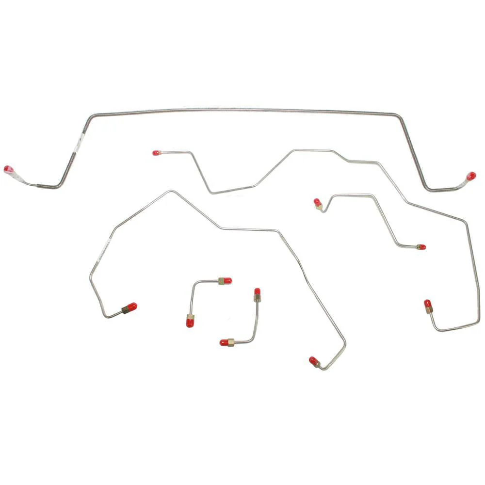 WKT0242- 03-05 Liberty, No ABS, Front Brake Line Kit - Image 2