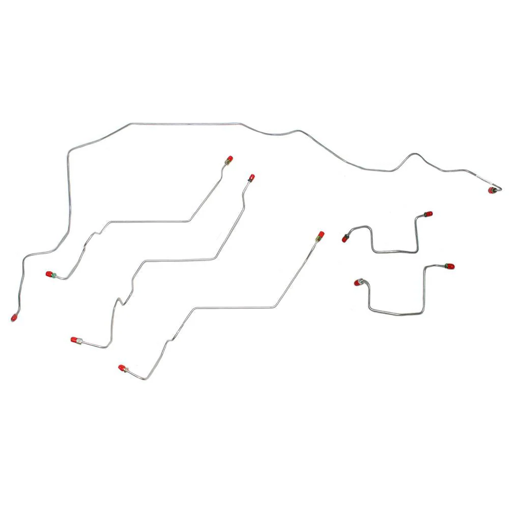 WKT0602- 06-09 Ram 2500/3500 4wd, AWABS, Non-Hydraboost, Front Brake Line Kit - Image 2