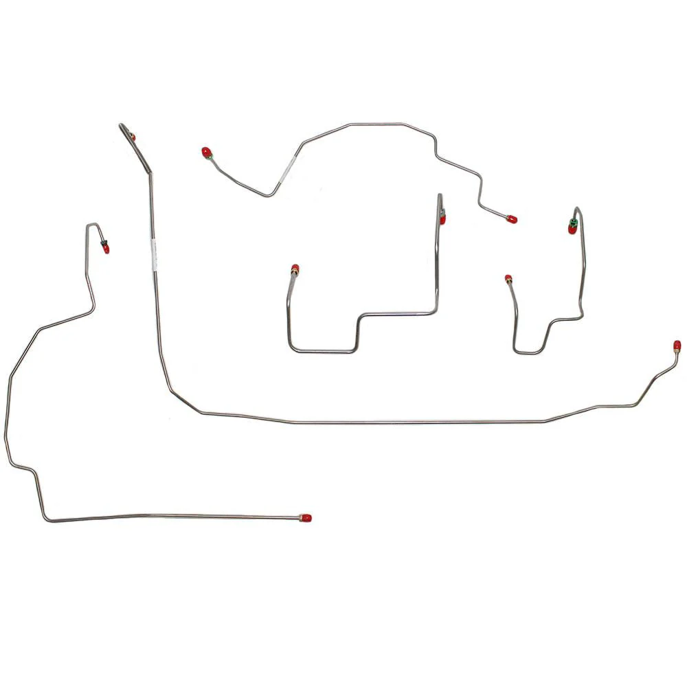 WKT0701- 07-18 Wrangler, Fits All Models, Front Brake Line Kit - Image 2