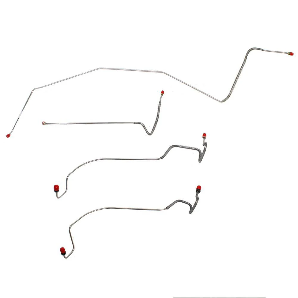 WKT8901- 89 D250, Reg w/ Long, CTD; Front Brake Line Kit - Image 2