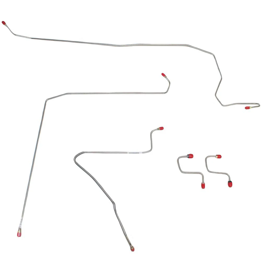 WKT9351- 93-95 Jeep Wrangler, No ABS, Front Brake Line Kit