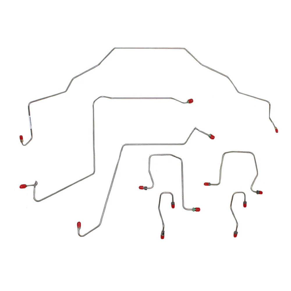WKT9801- 98-01 Ram 1500 2wd, RWABS, Front Brake Line Kit - Image 2
