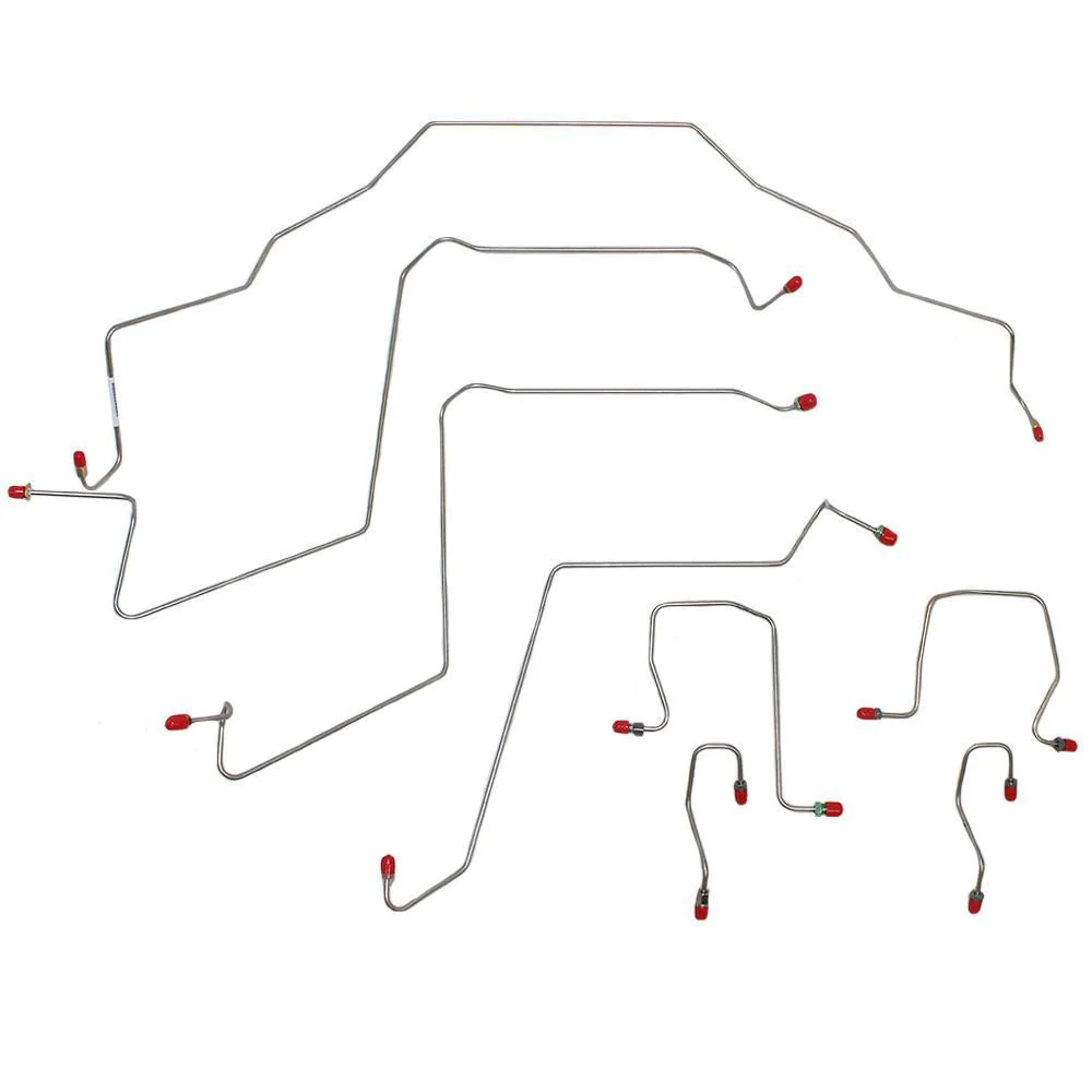 WKT9805- 98-01 Ram 2500, 3500 2wd, RWABS, Front Brake Line Kit - Image 2