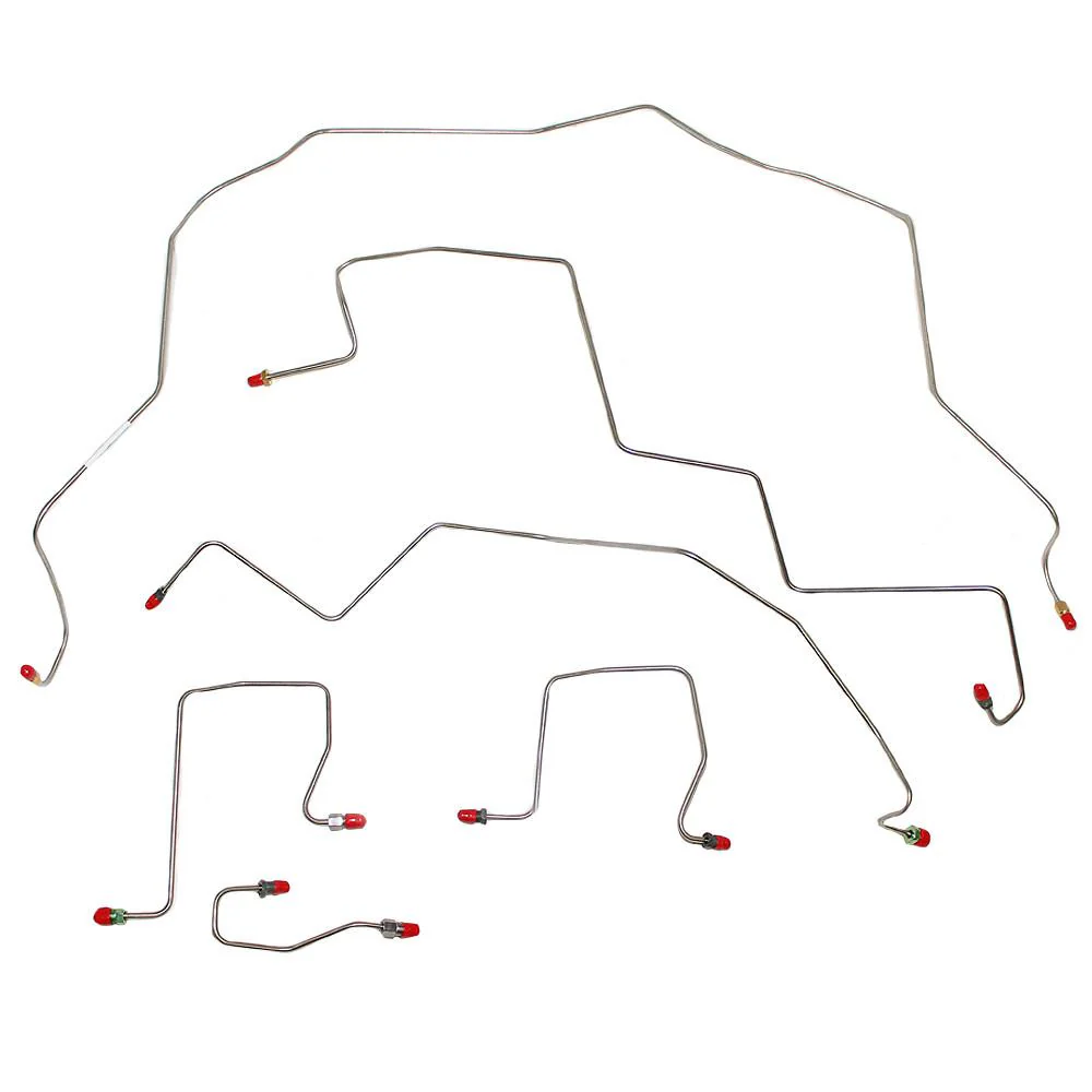 WKT9807- 98-01 Ram 2500, 3500 4wd, RWABS, Front Brake Line Kit - Image 2