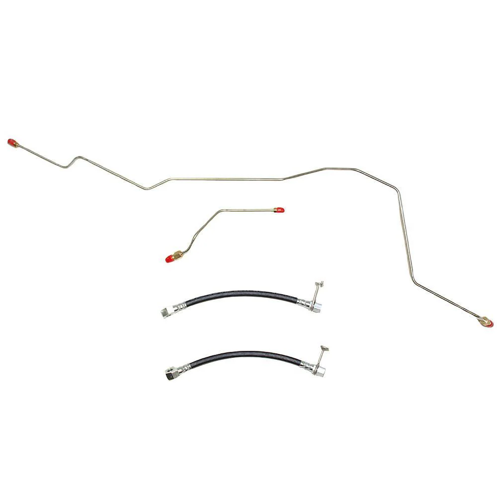 WRA0103- 01-02 Dodge Ram 2500/3500 Dana 80; Rear Axle Brake Lines - Image 2
