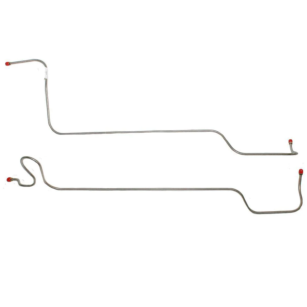 XTC7501SS- 75-78' Chevy Nova w/ Turbo-Hydramatic 350, Transmission Cooler Lines; Stainless
