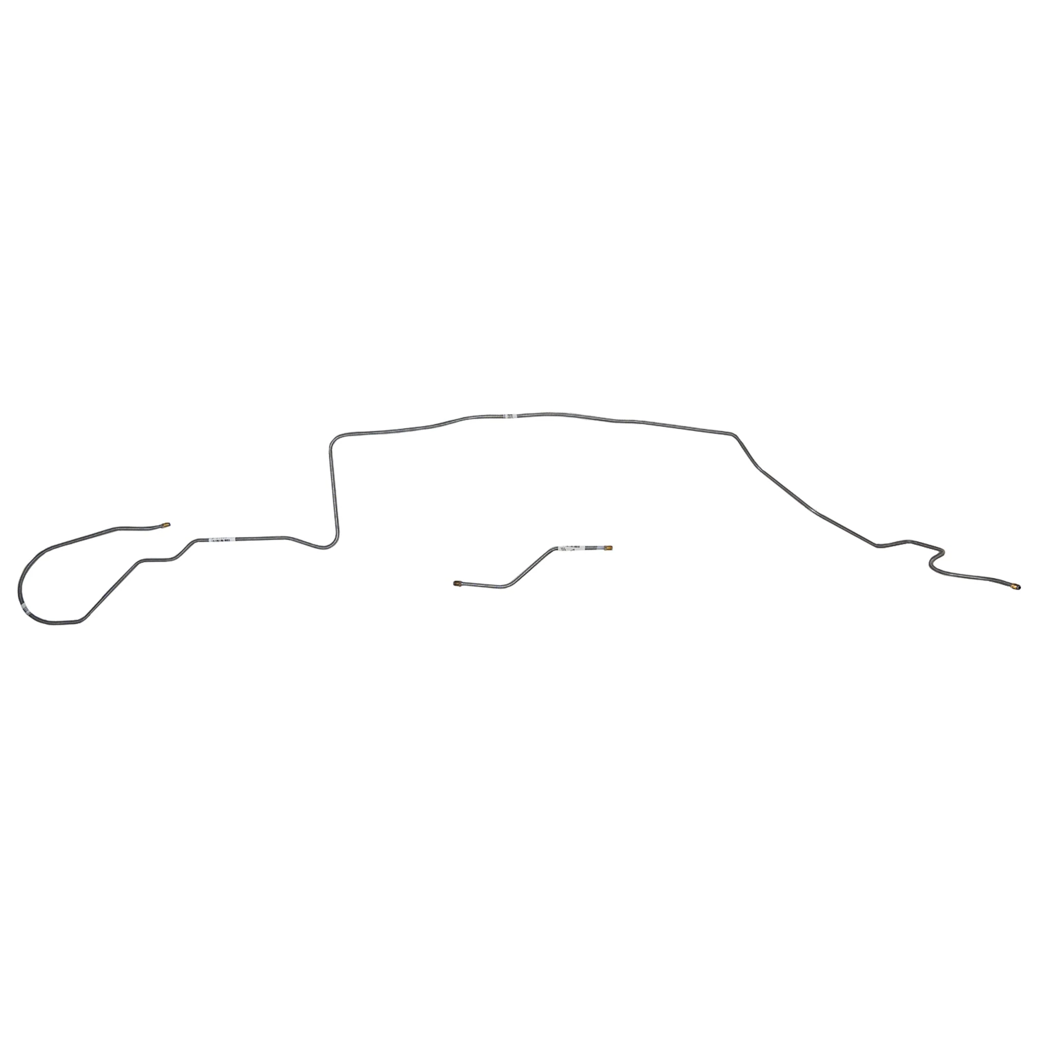 YIN6704- 67-71 Mopar A-Body, Disc Brakes w/ 108 inch Wheel Base; Intermediate Brake Lines - Image 2
