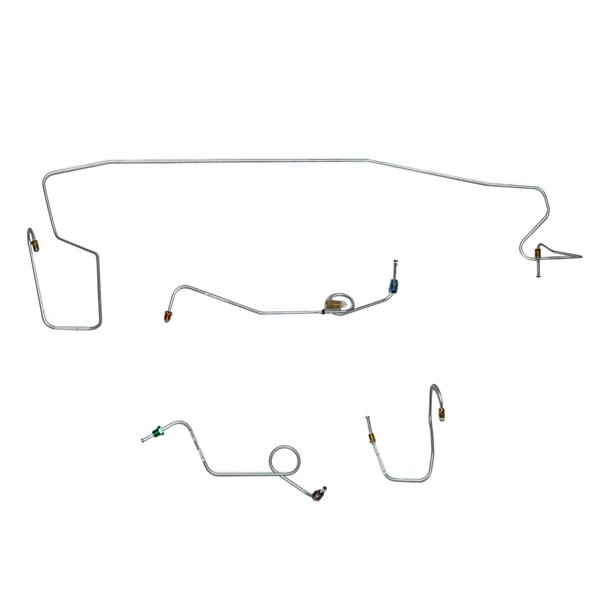 YKT6701- 67 Mopar A-Body Standard Disc/Drum Brakes, 4 Line Front Kit