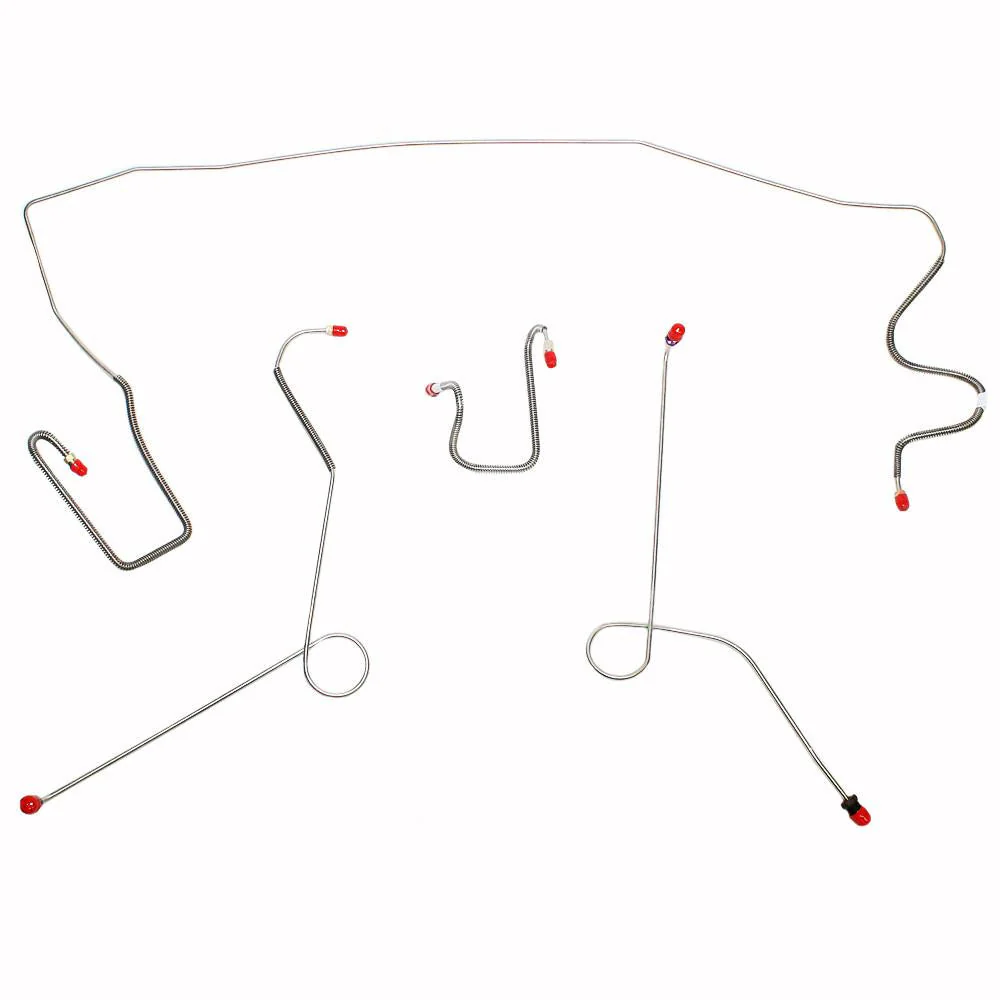 YKT6702- 67 Mopar A-Body Power Disc/Drum Brakes, 4 Line Front Kit - Image 2