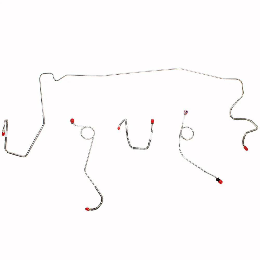 YKT7301- 73 Mopar A-Body Standard Disc/Drum Brakes, 4 Line Front Kit - Image 2
