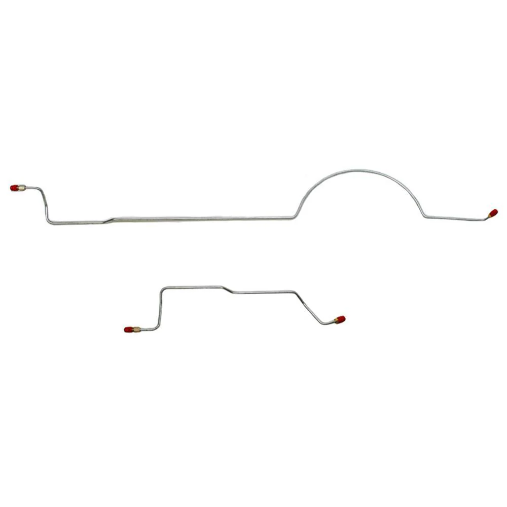 YRA7001- 70-71 Mopar A-Body; w/ 8 3/4 inch Axle; 2 Piece Rear Axle Brake Line Set