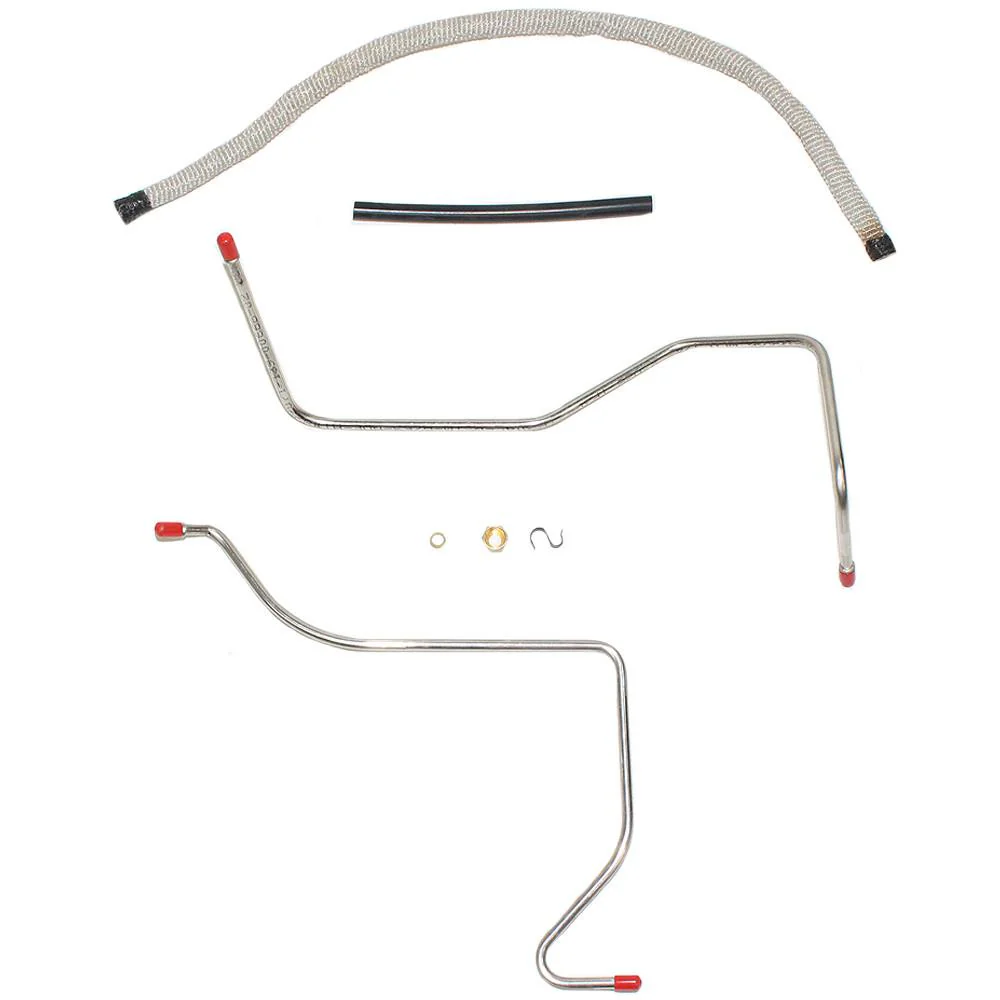 ZCH6901SS- 69' Ford Fairlane, Torino, Mustang & Mercury Cougar, 351W 8cyl 2BBL; Choke Tube Kit. Tube Enters Under Choke Housing; Stainless