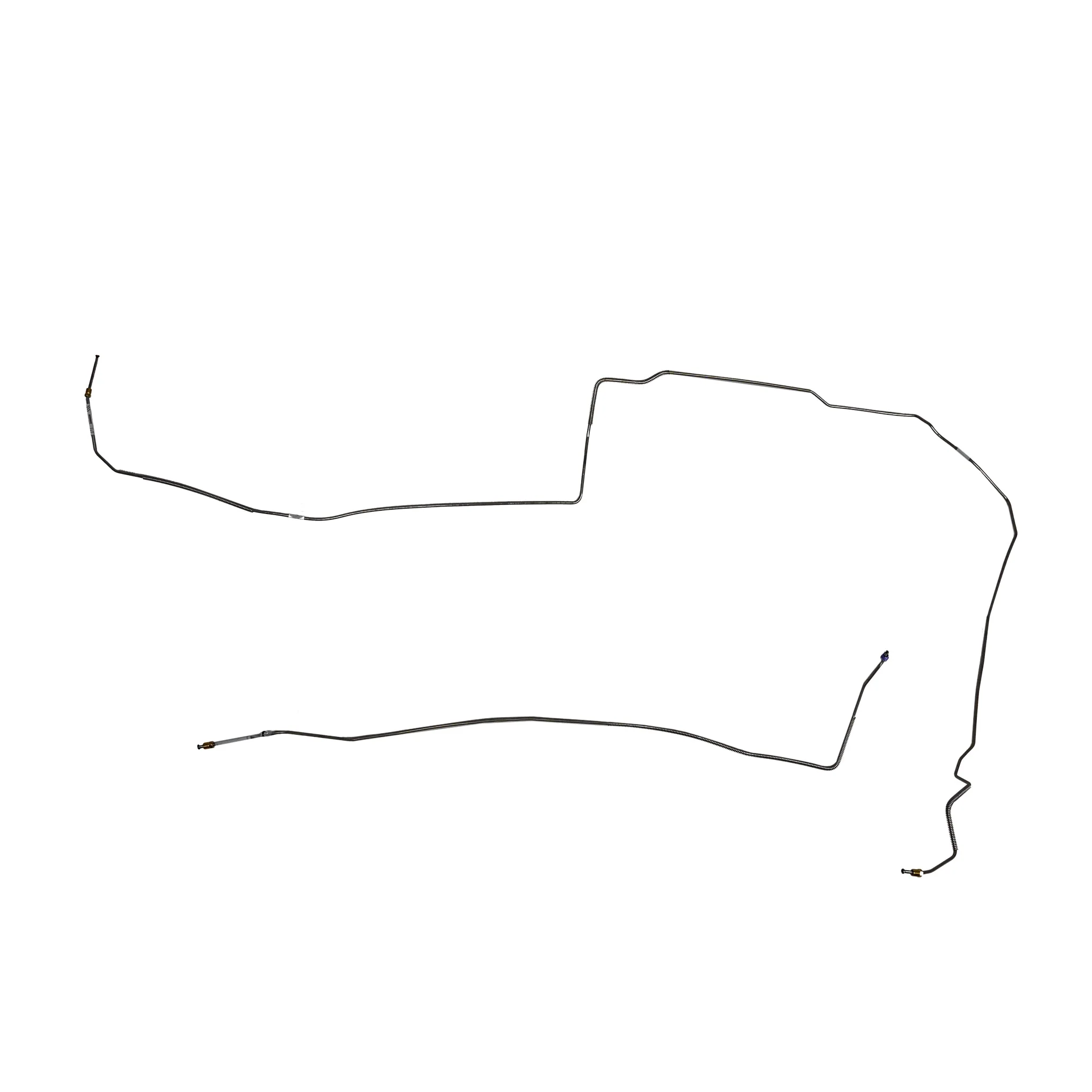 ZIN8701- 87-93 Ford Mustang Intermediate Brake Line; w/ Sub-Frame Connectors