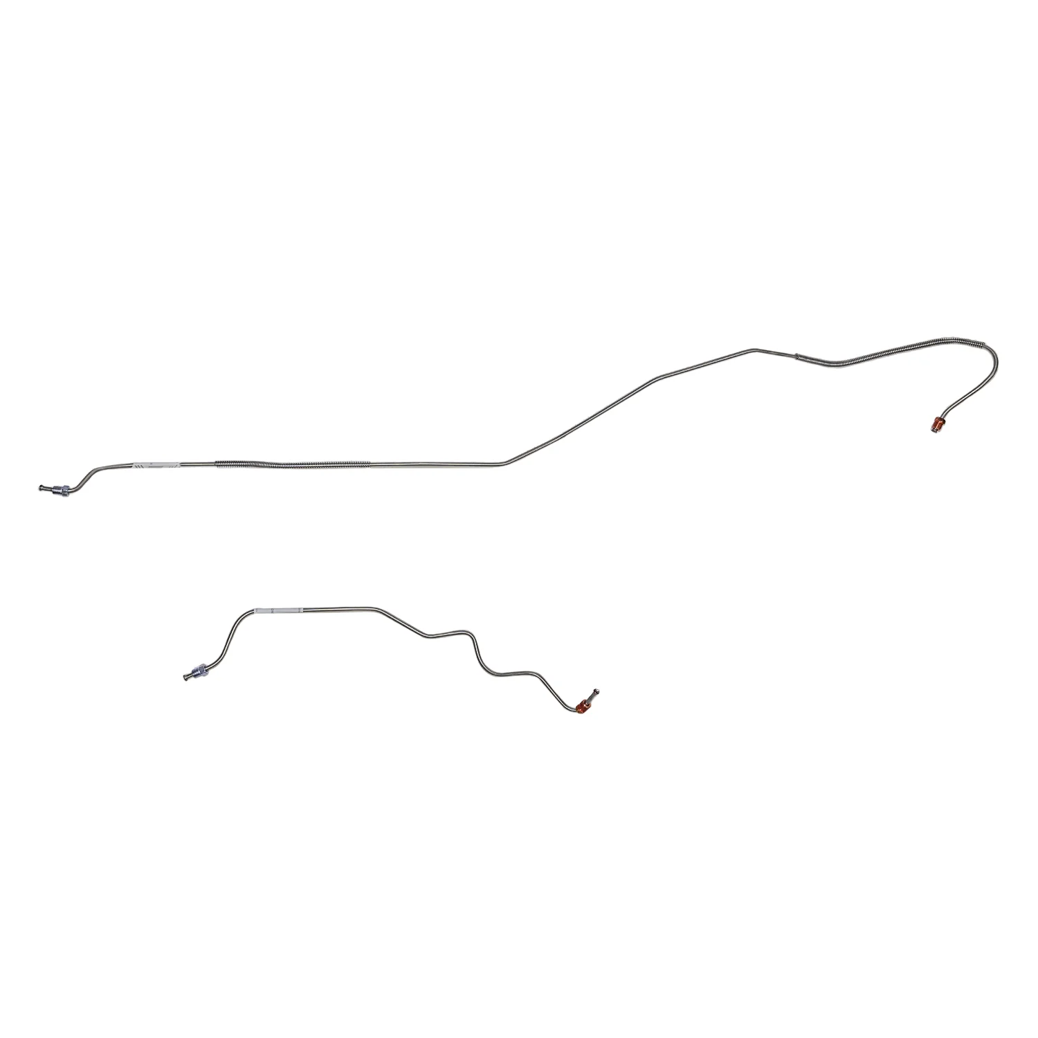 ZRA7003- 70 Ford Mustang, 9 Rear Axle; 2pc Rear Axle Brake Line Set - Image 2