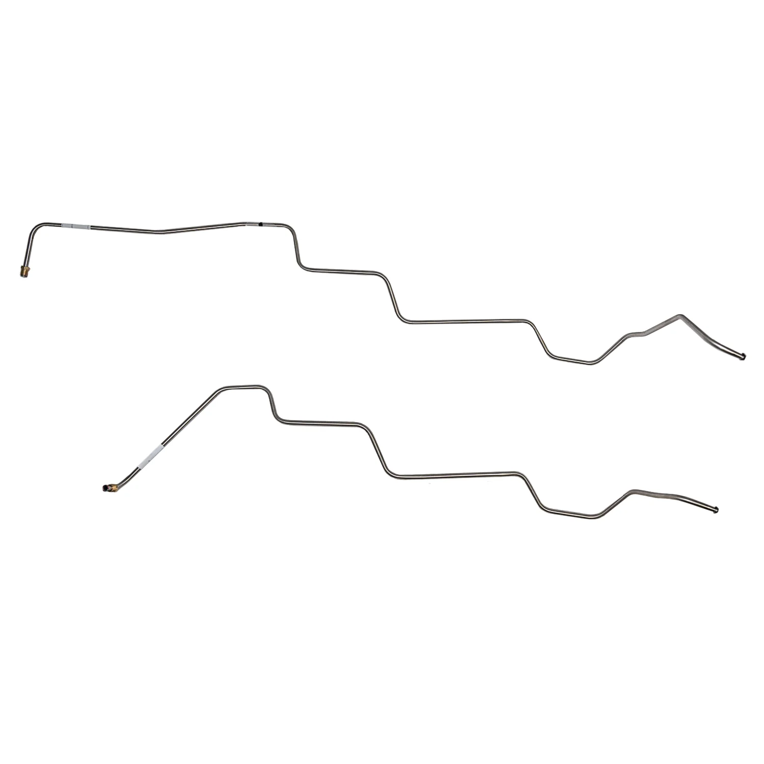 ZTC6402OM- 64-65' Ford Mustang, Falcon, Mercury Comet, 8cyl. w/ C4 Transmission w/o Fittings at Radiator; Transmission Cooler Line Set, 2pc; Steel