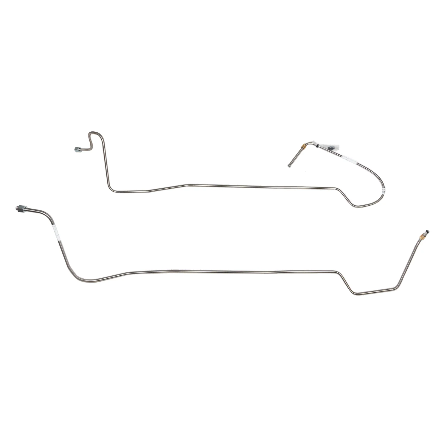 ZTC6702OM- 67-70' Ford Mustang & Mercury Cougar, 8cyl C4 Transmission Cooler Line, 2pc Set; Steel